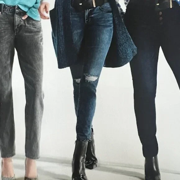 Cabi The Skinny Deconstructed Size 10 Jeans - Picture 6 of 8